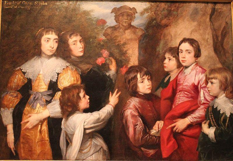 Anthony Van Dyck A Family Group oil painting image
